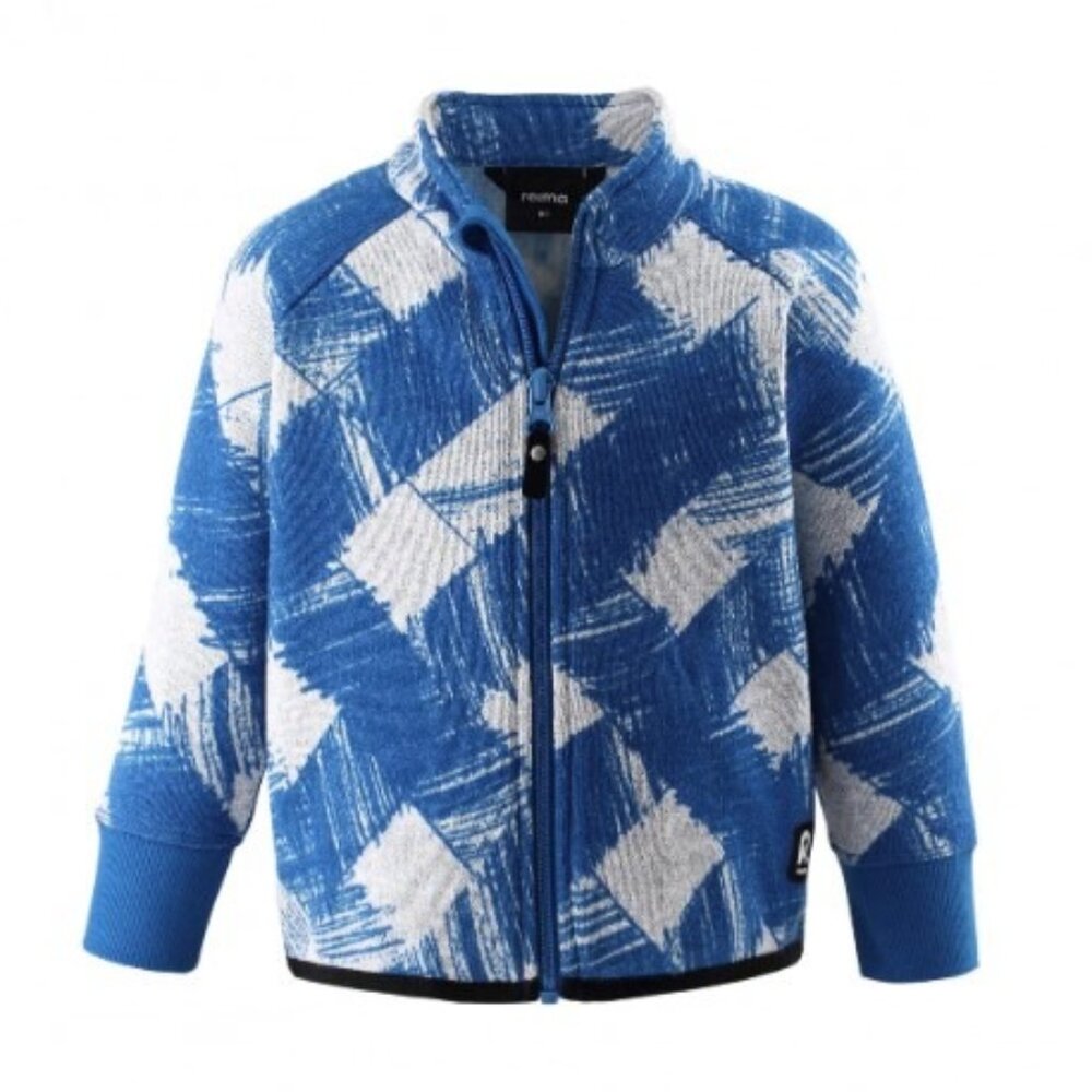 Reima Ornament Fleece Sweater Jacket, Toddler's size 3T